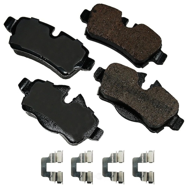 Akebono Euro Akebono EUR1309A Euro Ultra Premium Ceramic Pads EUR1309A - main